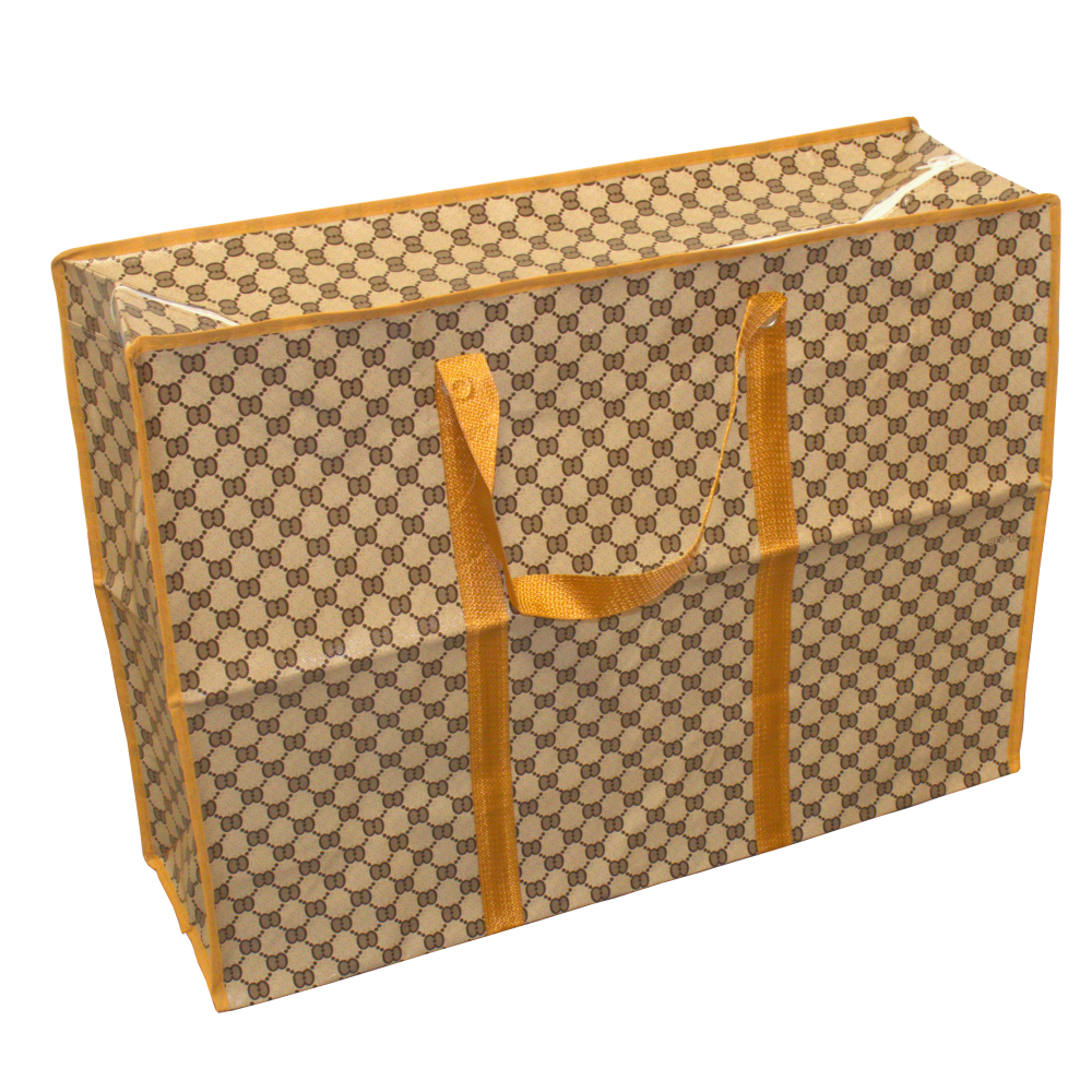 Сумка полипропиленовая 70х57+23см с молнией (1/10шт)