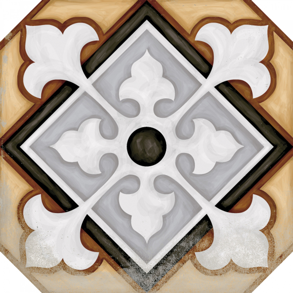 Декор VIVES Octogono Musichalls Multicolor 20x20 g. 156 MIX