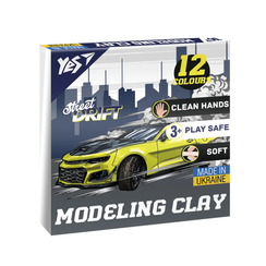 Plastilin \ Пластилин 12rəng 240qr 540672 Drift King YES