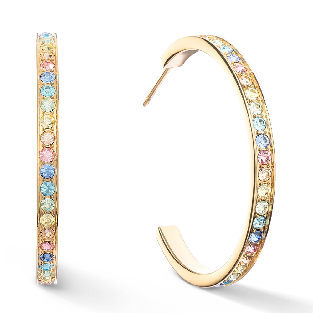 Серьги Multicolor-Pastel Gold Coeur de Lion Coeur de Lion