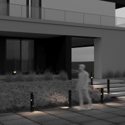 Уличный ландшафтный светодиодный светильник Maytoni Cave O468FL-L9B3K