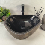 Раковина из речного камня RS-65251 46*42*15 0856