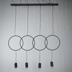 Подвесной светильник FORVET BLACK L4