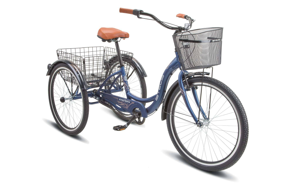 Велосипед 26" Stels Energy-III  р.16" синий/золотой