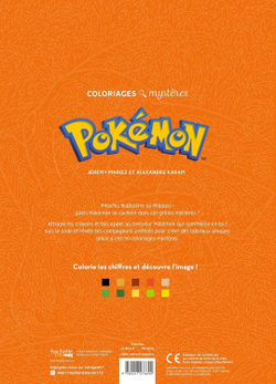 Раскраска по номерам Coloriages mystères - Pokémon 112 стр.