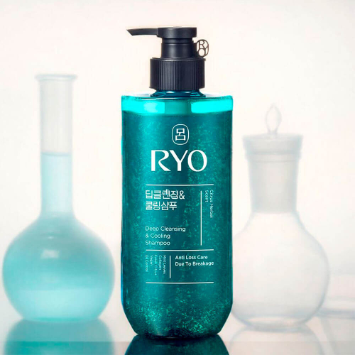 Ryo Deep Cleansing Cooling Shampoo шампунь для волос для глубокого очищения кожи головы