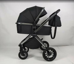 Детская модульная 2в1 коляска Luxmom 750, / выдвижная ручка /цвета