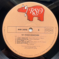 Винтажная виниловая пластинка LP Eric Clapton 461 Ocean Boulevard (Япония 1974) (Без Оби)