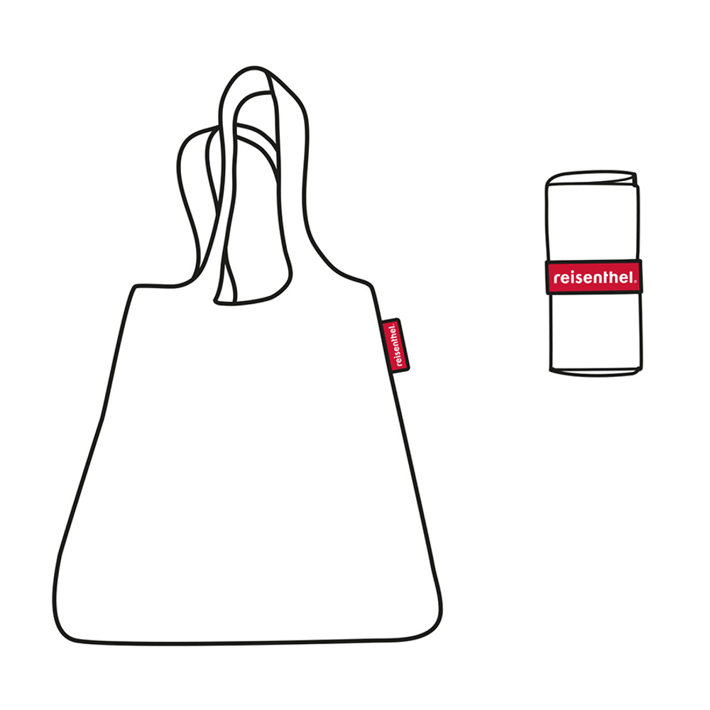 Сумка складная mini maxi shopper magenta dots