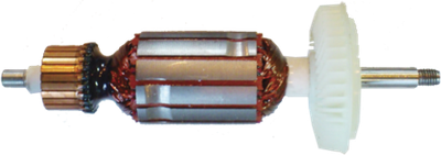 Якорь мшу Bosch GWS  9-125/10-125 (резьба, D:8/45/25.2/7-мм, L:162-мм, а: 1604010640) [AEZ]