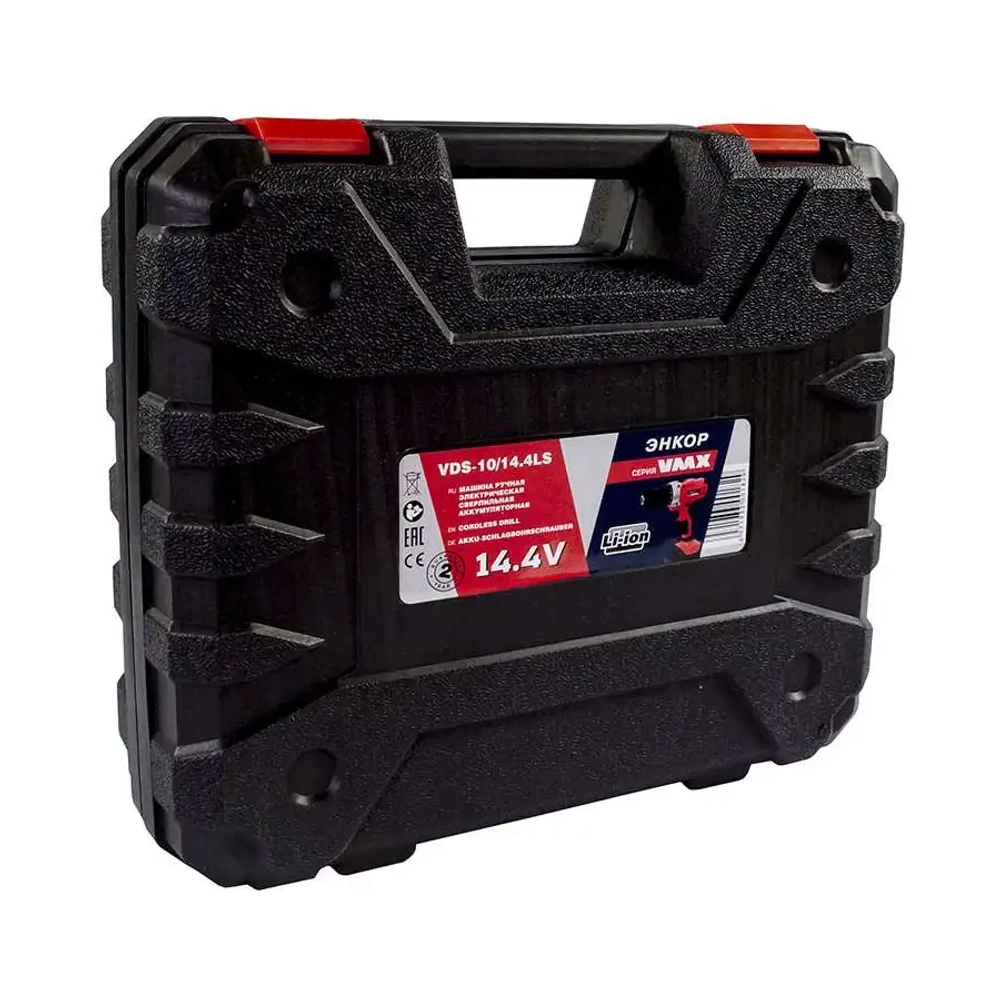 Аккумуляторный шуруповерт VDS-10/12LS ЭНКОР 510007