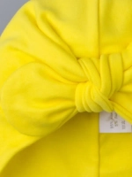 Чалма осенняя на завязках для девочки