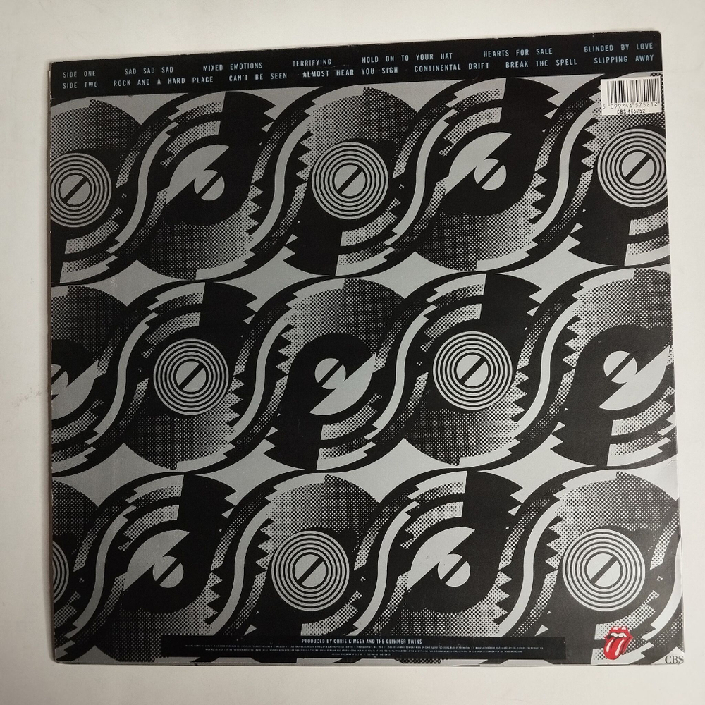 Винтажная виниловая пластинка LP Rolling Stones Steel Wheels (UK 1989)