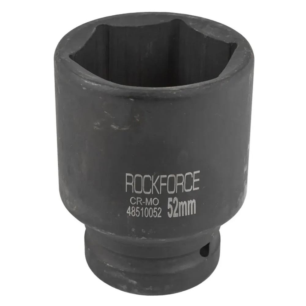Головка ударная глубокая 52мм 1''6гр. RockForce##Rock FORCE RF-48510052