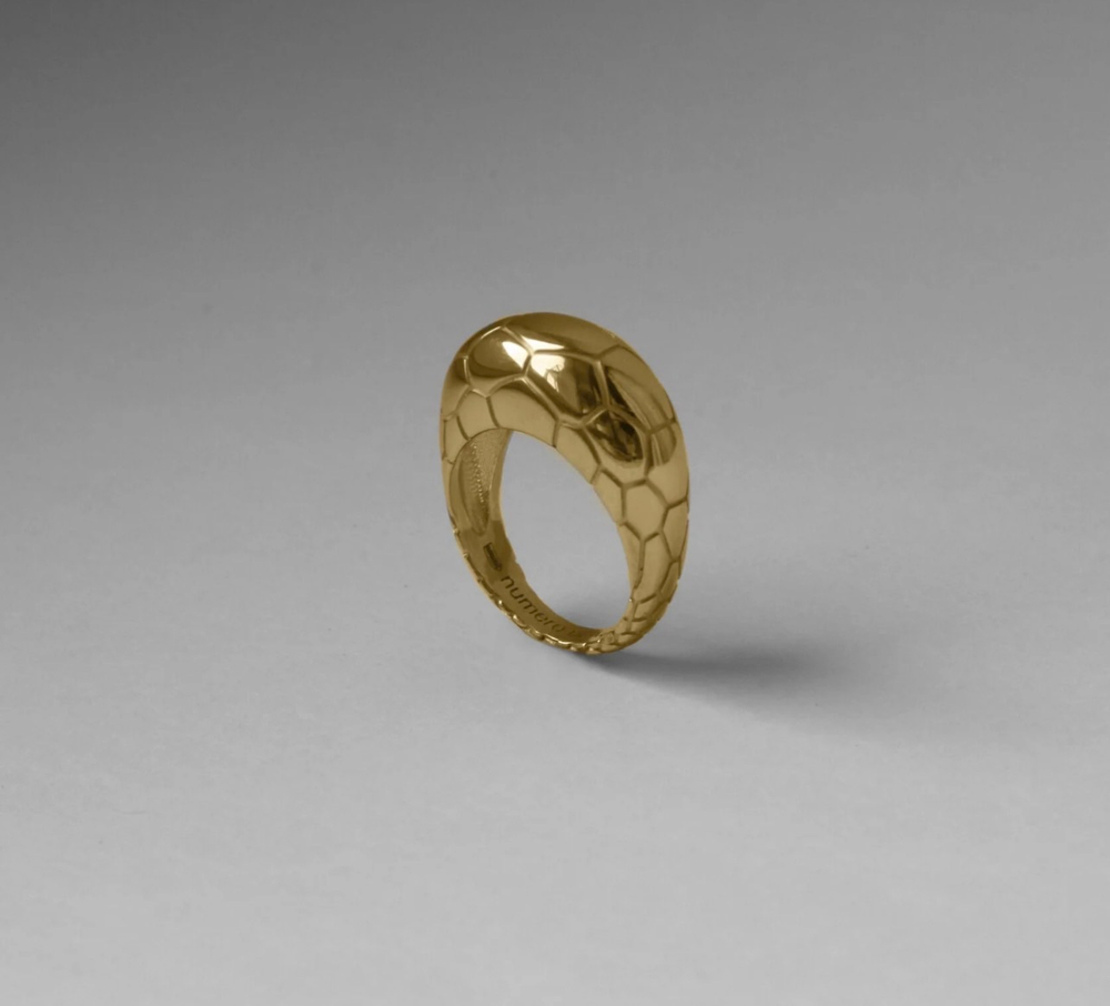 кольцо eva позолота