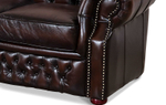 Диван B-128 (3-х местный) коричневый