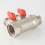 Коллектор отсекающий 2 выхода 1х3/4 евроконус Valtec