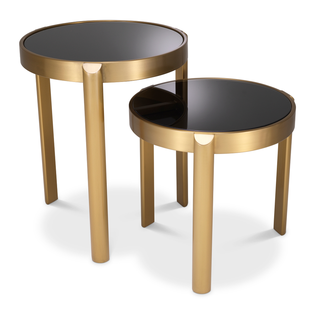 Приставной столик Side Table Buena set of 2 арт.116136
