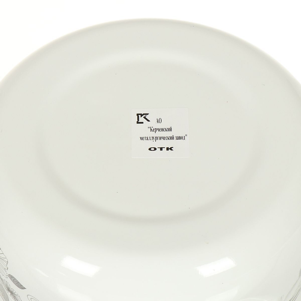 Набор эмалированной посуды 6 пр, кастрюли 2,3,4 л, Керчь, Серебро-1-Экстра стиль