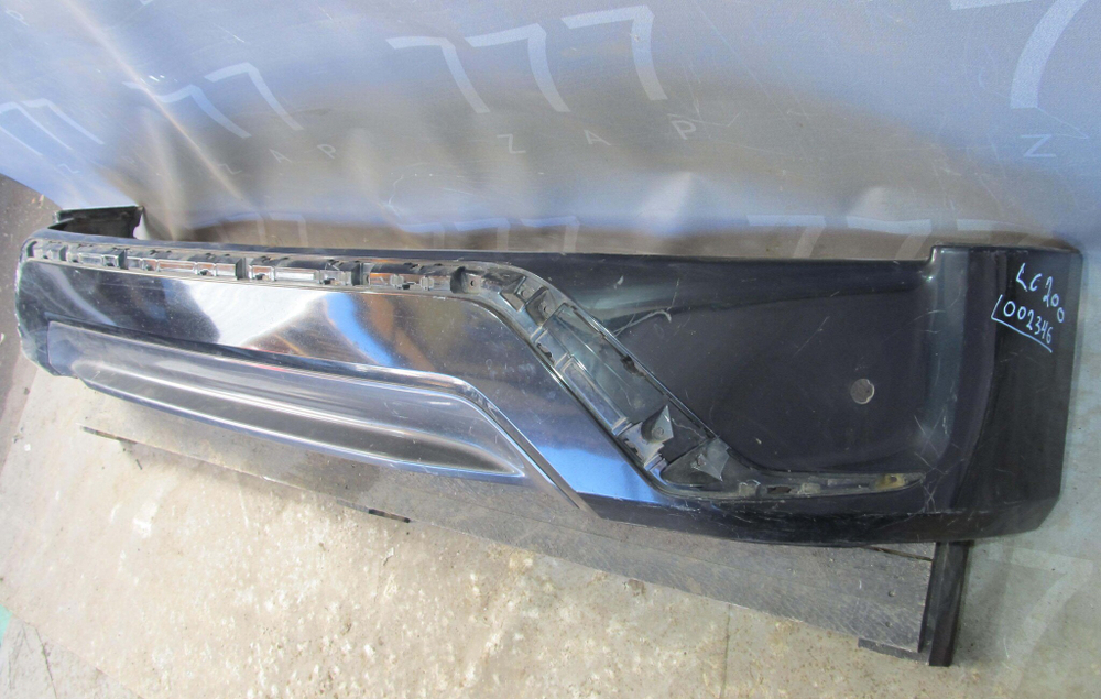 Юбка переднего бампера Toyota Land Cruiser 200  Б/У Оригинал 76851D8010