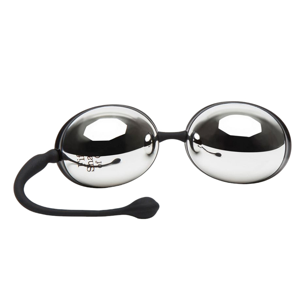 Металлические вагинальные шарики 3,6см Fifty Shades of Grey Inner Goddess Silver Jiggle Balls