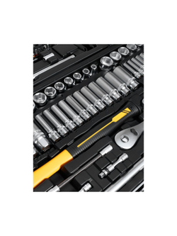 Набор инструментов Inforce 150 предметов 1/2 & 3/8 & 1/4, Сталь Cr-V, Сталь Cr-V, Профессиональный, 06-07-21