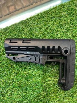 Телескопический приклад TBS Compact, DLG Tactical (Черный / Mil-Spec)