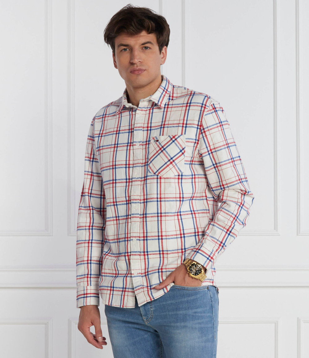 Рубашка Tommy Jeans - белый(DM0DM17253)