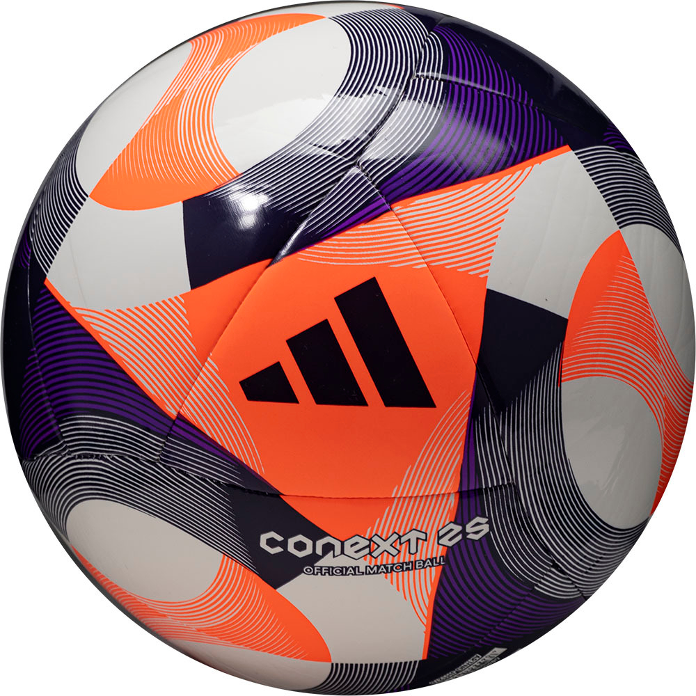 Мяч для пляж. футб. ADIDAS Conext 25 Pro Beach, JH1276, р.5, FIFA Pro, 14 пан, ТПУ, маш.сш, оранж.