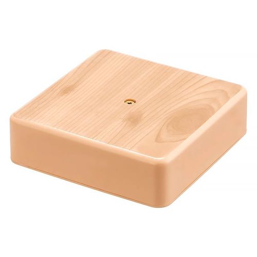 Коробка распаячная TDM 100х100х29 мм IP40 ОП сосна