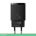 Сетевое зарядное устройство Baseus Compact 20W Black (CCXJ-B01)