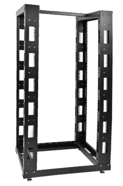 СТК-47.2-9005 Стойка 19" телекоммуникационная универсальная двухрамная