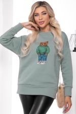 Свитшот "Тедди" (грин) Б7543 LT Collection