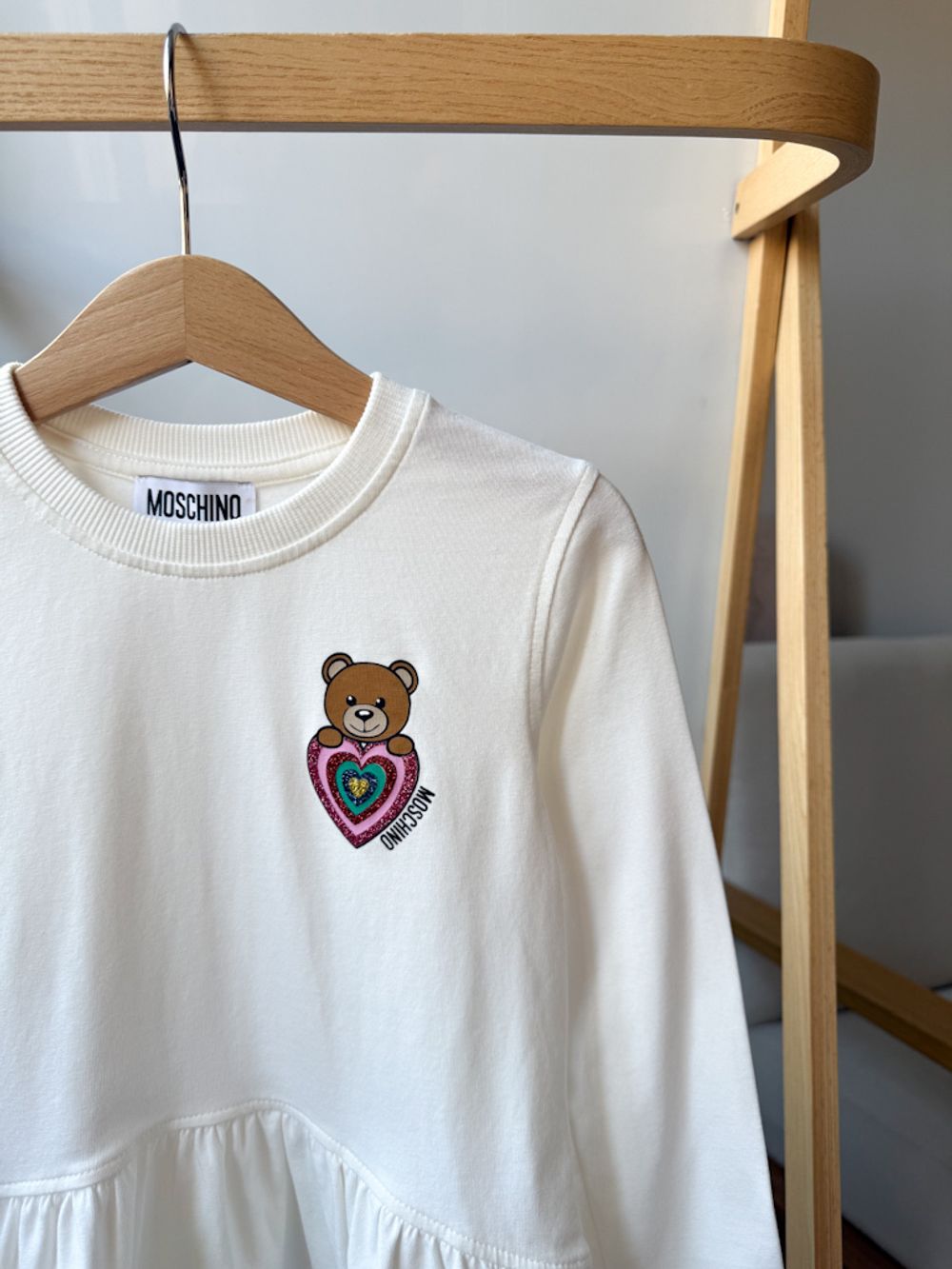 Хлопковый лонгслив Moschino, 116