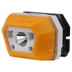 Фонарь налобный светодиодный ЭРА Рабочие Практик GA-810 аккумуляторный 3Вт сенсорный micro-USB