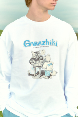 Лонгслив Called a Garment Garazhiki Longsleeve "White"