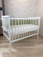 Кровать детская Колибри-Мини ЛК (белый)