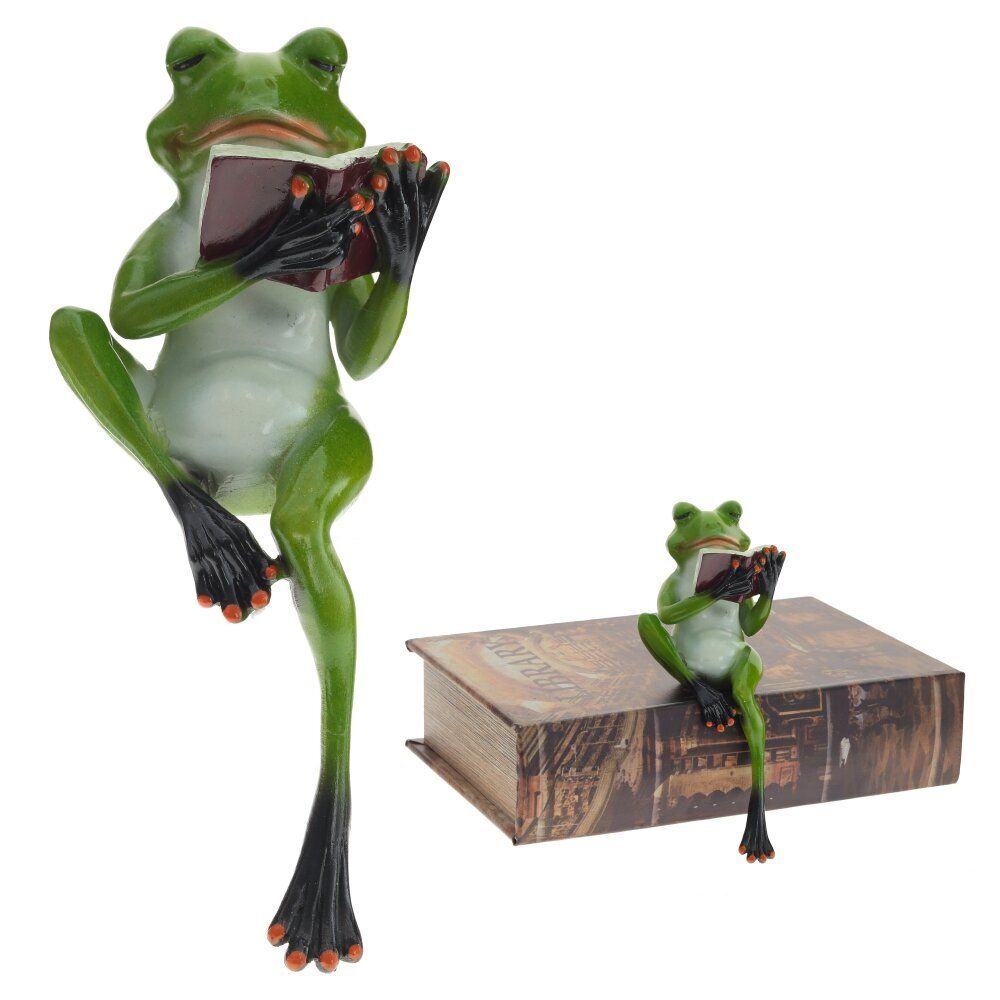 GAEM Фигурка декоративная "Лягушка", L8 W7 H20,5 см