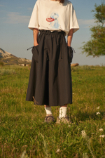 Юбка Called a Garment Niwa Skirt "Black"