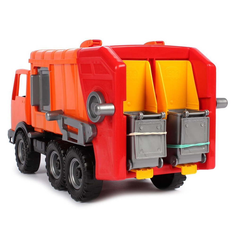 Мусоровоз 3-х осн. новые цвета (Лена)