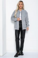 Бомбер Зара (серый) Б12516-7 LT Collection