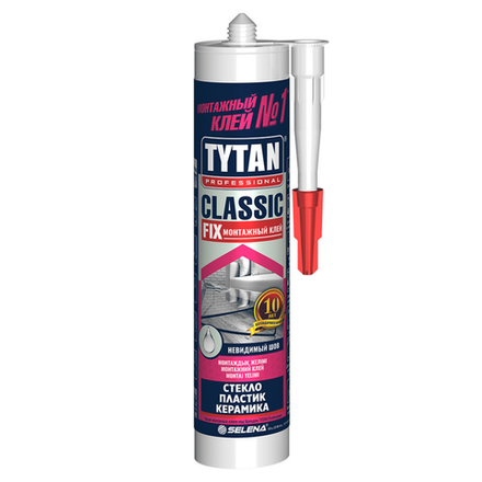 Жидкие гвозди TYTAN Classic Fix (каучук.) прозрачный 310мл