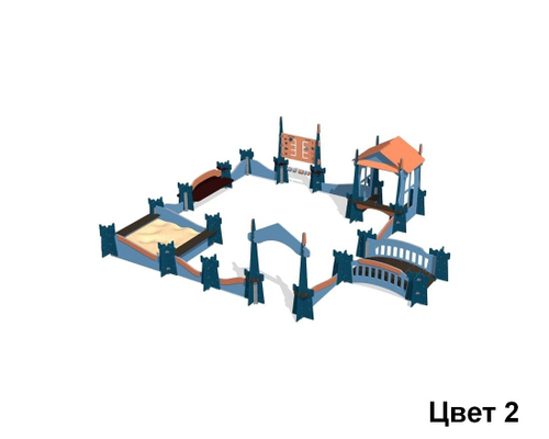 Игровой комплекс с песочницей Romana 115.75.00