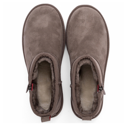 UGG Classic Ultra Mini Zip Boot Smoke
