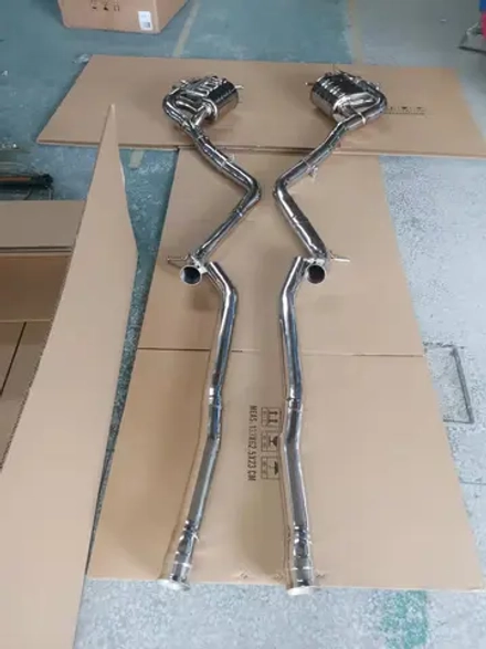 Выхлопная система с заслонками для Mercedes-Benz S400 S450 S500 W223 2.5T / 3.0T