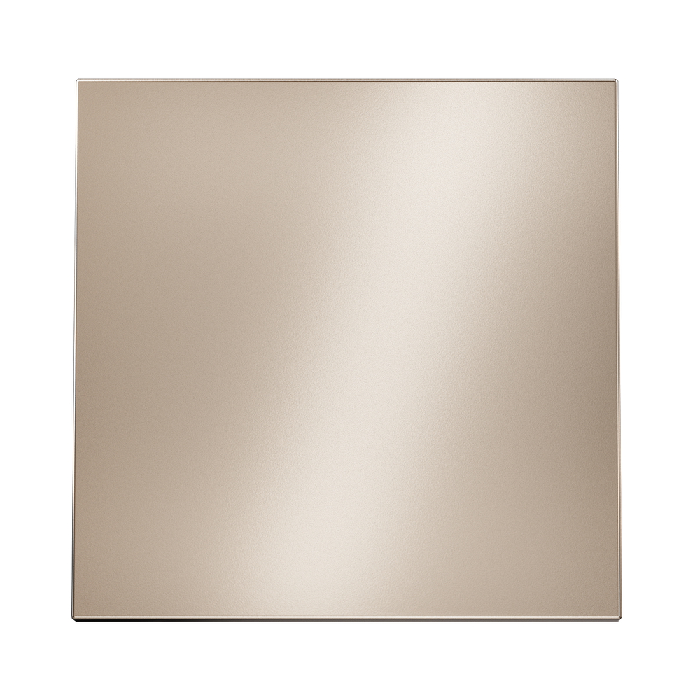 Клавиша для выключателя/переключателя одноклавишного, S70 Metal (платина)