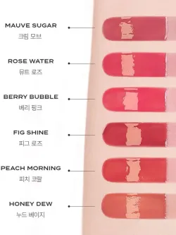 FEEV Тинт с зеркальным блеском Hyper-fit Glam Drop Peach Morning