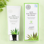 Jigott. Солнцезащитный BB-крем с экстрактом алоэ Aloe Sun Protect BB Cream SPF41+/PA++