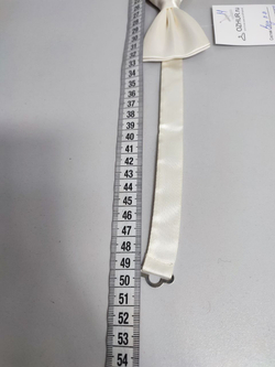 Галстук-бабочка белый