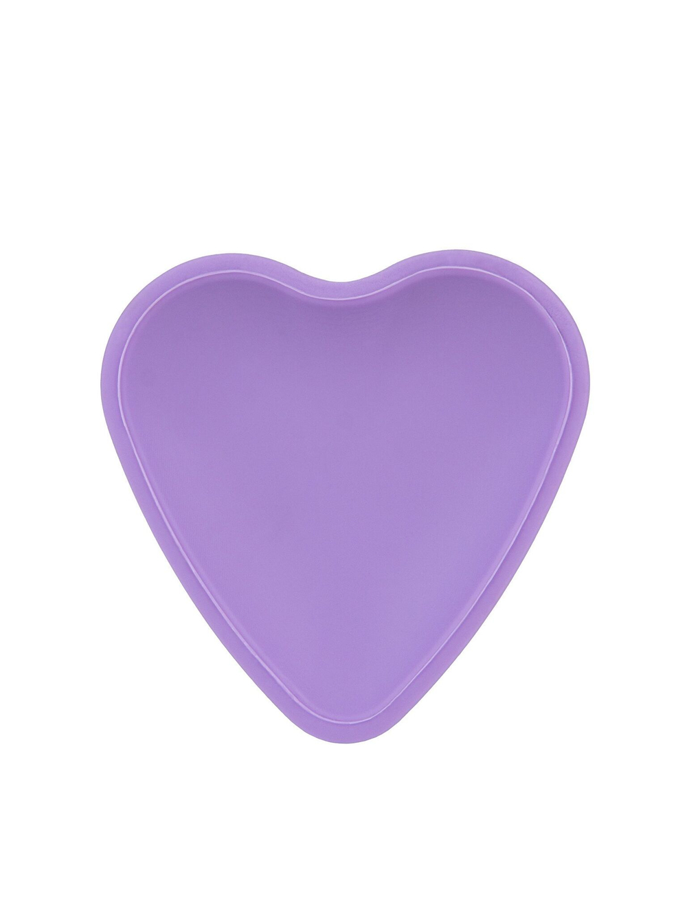 Фиолетовый нереалистичный дилдо Emotional Plus - 13 см.